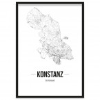 Stadtposter Konstanz Rahmen