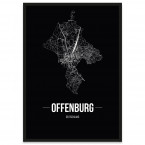Stadtposter Offenburg Bilderrahmen