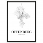 Stadtposter Offenburg Rahmen