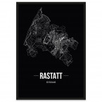 Stadtposter Rastatt Rahmen