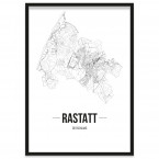 Stadtposter Rastatt Rahmen