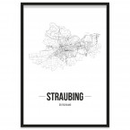 Stadtposter Straubing Rahmen