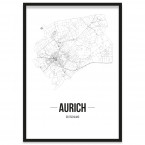 Stadtposter Aurich Rahmen