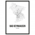 Stadtposter Bad Oeynhausen Rahmen