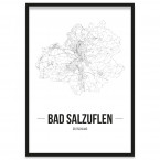 Stadtposter Bad Salzuflen Rahmen