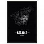 Stadtposter Bocholt Stadtplan