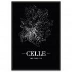 Stadtposter Celle Bilderrahmen 