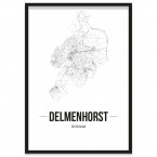 Stadtposter Delmenhorst Stadtplan