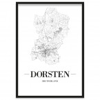 Stadtposter Dorsten Bilderrahmen