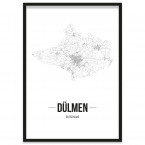 Stadtposter Dülmen Rahmen