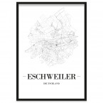 Stadtposter Eschweiler Rahmen