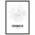 Stadtposter Eschweiler Rahmen