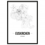 Stadtposter Euskirchen gerahmt