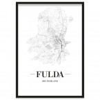  Fulda Poster Bilderrahmen