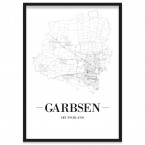 Stadtposter Garbsen Stadtplan