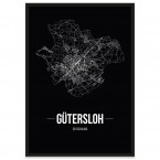 Poster Gütersloh Rahmen