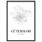 Stadtposter Gütersloh Rahmen