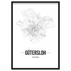 Stadtposter Gütersloh Rahmen