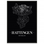 Stadtposter Hattingen Stadtplan