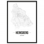 Stadtposter Heinsberg Rahmen