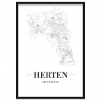 Herten Poster Bilderrahmen