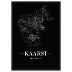 Stadtposter Kaarst - Black