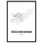 Stadtposter Rüsselsheim am Main