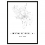 Stadtposter Bernau bei Berlin