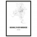 Stadtposter Bruchholz in der Nordheide