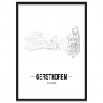 Stadtposter Gersthofen