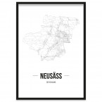 Stadtposter Neusäß Rahmen