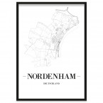 Stadtposter Nordenham Bilderrahmen