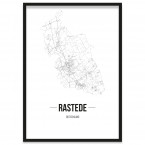 Stadtposter Rastede Bilderrahmen