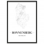 Stadtposter Ronnenberg Rahmen