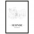 Stadtposter Sehnde Rahmen