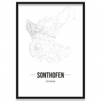 Sonthofen Rahmen Poster