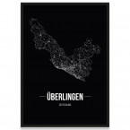 Poster Überlingen mit Rahmen