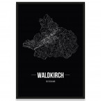 Stadtposter Waldkirch Bilderrahmen