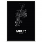 Wandlitz Poster mit Rahmen