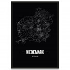 Stadtposter Wedemark Straßenplan