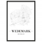 Stadtposter Wedemark Rahmen