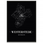 Stadtposter Westerstede Straßenplan