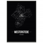 Stadtposter Westerstede Straßenplan