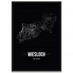 Stadtposter Wiesloch Stadtplan