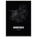Poster Winnenden mit Rahmen