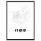 Stadtposter Winnenden Bilderrahmen