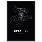 Stadtposter Winsen (Luhe) Stadtplan