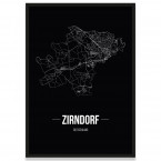 Stadtposter Zirndorf Stadtplan