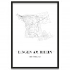 Stadtposter Bingen am Rhein