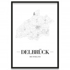 Stadtposter Delbrück